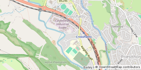 Map of Bingley