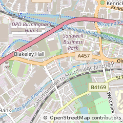 Map of Smethwick, West Midlands
