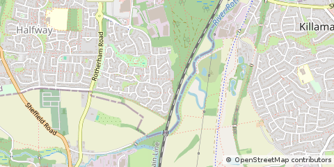 Map of Sheffield