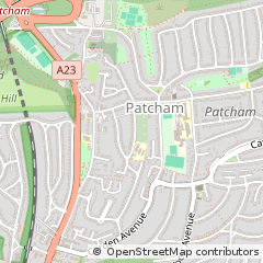 Map of Brighton, East Sussex