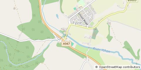 Map of Turriff