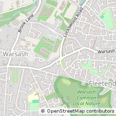 Map of Southampton, Hampshire