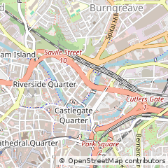 Map of Sheffield