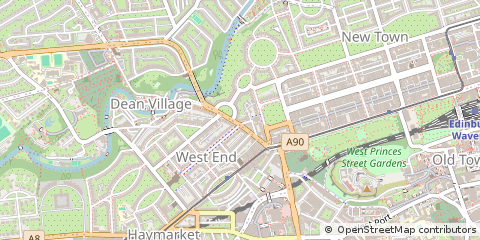 Map of Edinburgh