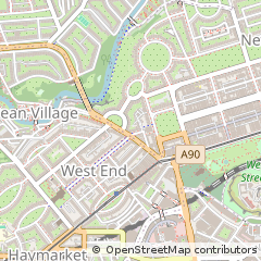Map of Edinburgh