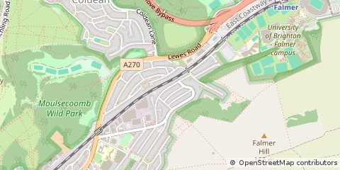 Map of Brighton