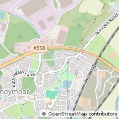 Map of Runcorn