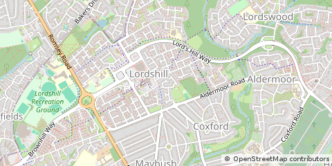 Map of Southampton