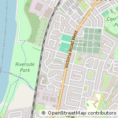 Map of Tyne & Wear