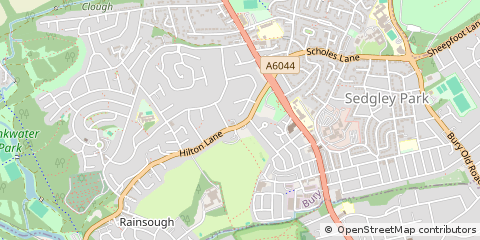 Map of Manchester