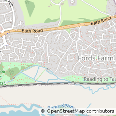 Map of Reading