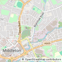 Map of Manchester