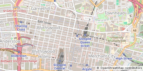 Map of Glasgow