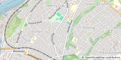 Map of Southampton