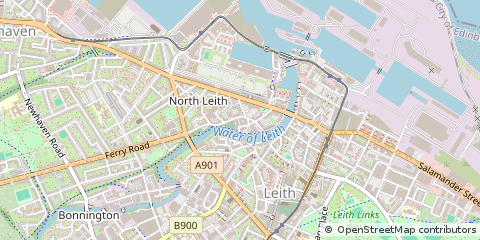 Map of Edinburgh