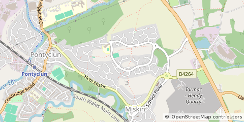 Map of Pontyclun