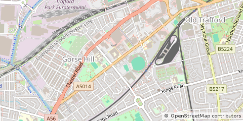 Map of Manchester