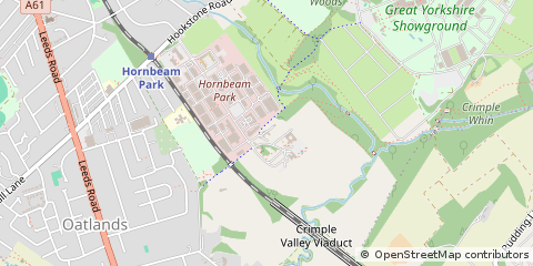 Map of Harrogate, North Yorkshire