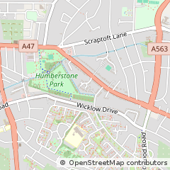 Map of Leicester, Leicestershire