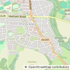 Map of Newcastle Upon Tyne