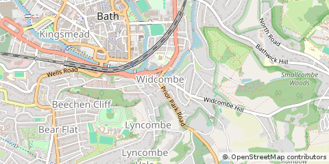 Map of Bath