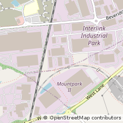 Map of Coalville, Leicestershire
