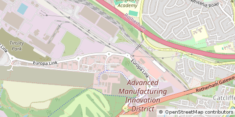 Map of Sheffield