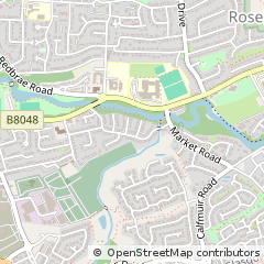 Map of Glasgow, Lanarkshire