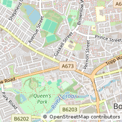 Map of Bolton, Lancashire