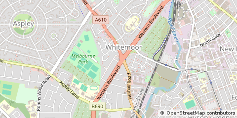 Map of Nottingham