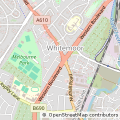 Map of Nottingham