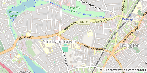 Map of Birmingham
