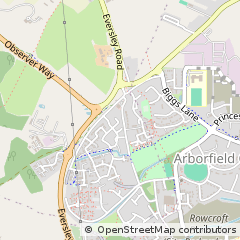 Map of Aborfield, Berkshire