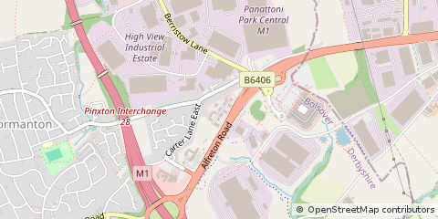 Map of Alfreton