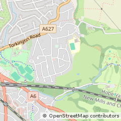 Map of Stockport, Cheshire