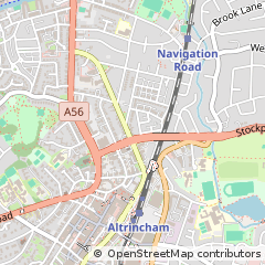 Map of Altrincham