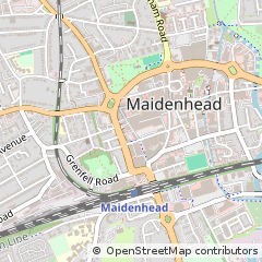 Map of Maidenhead, Berkshire