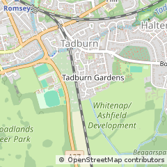Map of Romsey