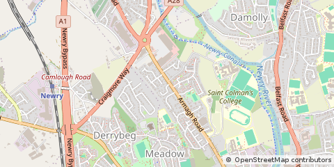 Map of Co Down