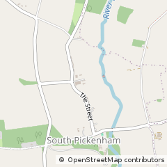 Map of Swaffham, Norfolk