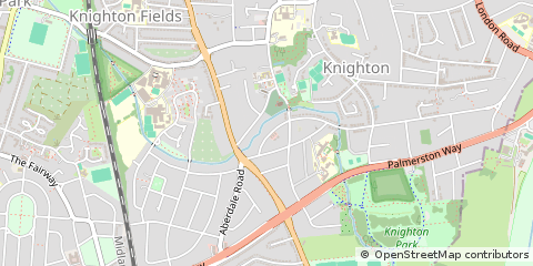 Map of Leicester