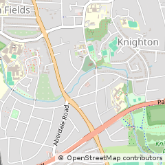 Map of Leicester