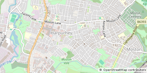 Map of Manchester