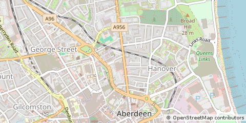 Map of Aberdeen