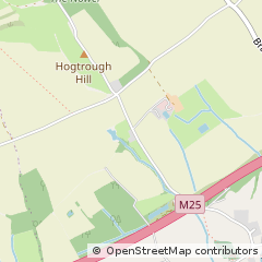 Map of Brasted, Kent