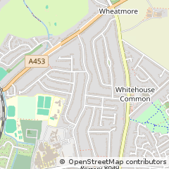Map of Birmingham, West Midlands