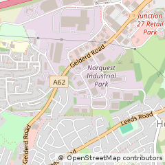 Map of Batley, West Yorkshire