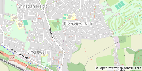 Map of Gravesend