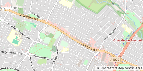 Map of Hayes