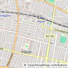 Map of Hove, East Sussex